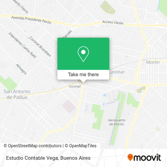 Estudio Contable Vega map