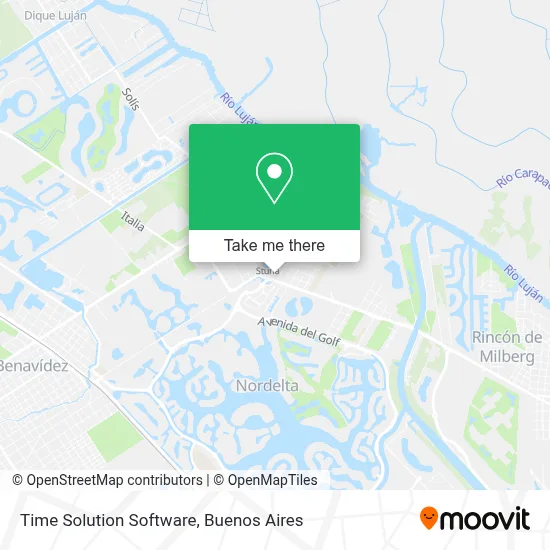 Time Solution Software map