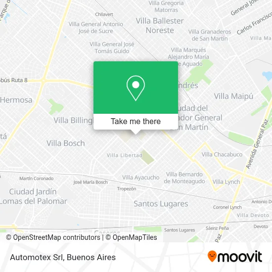 Automotex Srl map
