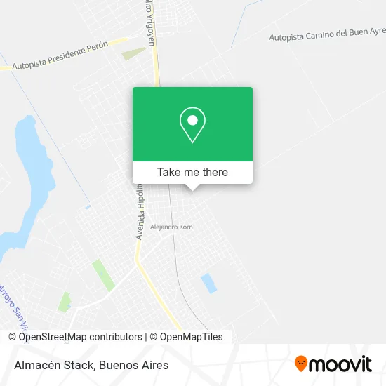 Almacén Stack map