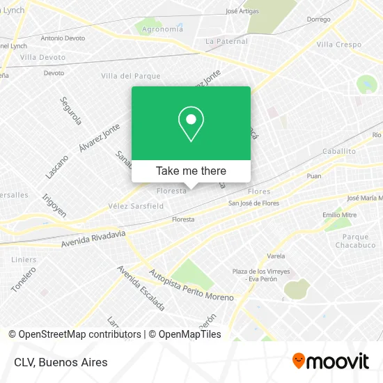 Clv map