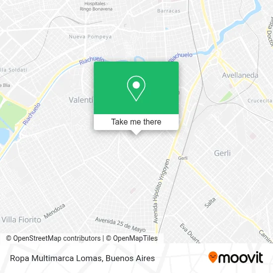 Ropa Multimarca Lomas map