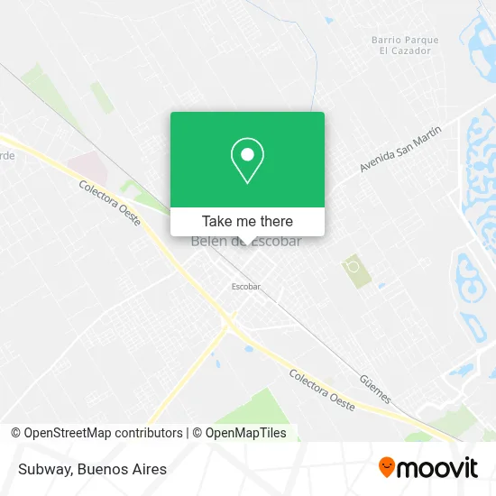 Subway map