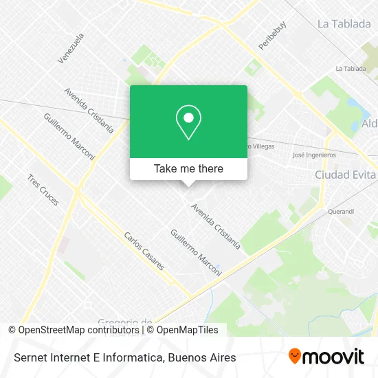 Sernet Internet E Informatica map