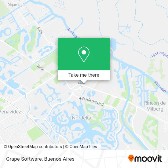 Grape Software map