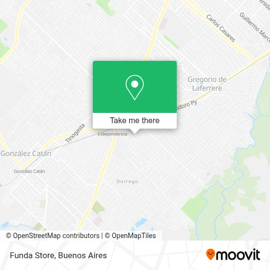 Funda Store map