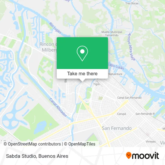 Sabda Studio map