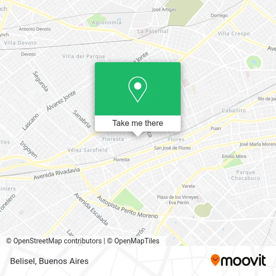 Belisel map