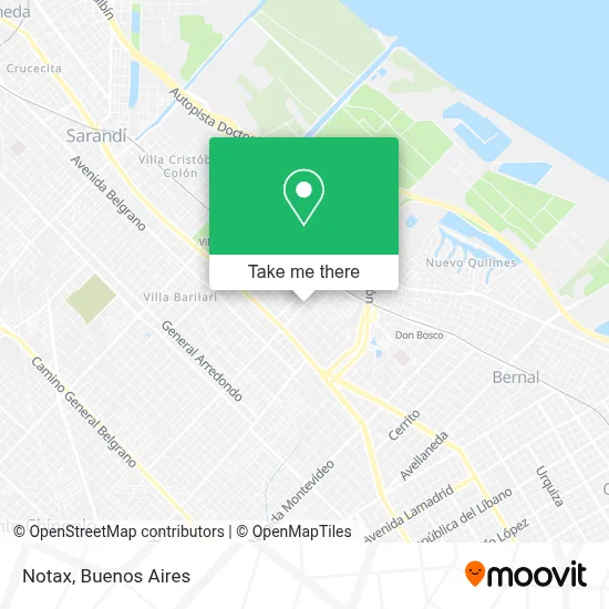Notax map