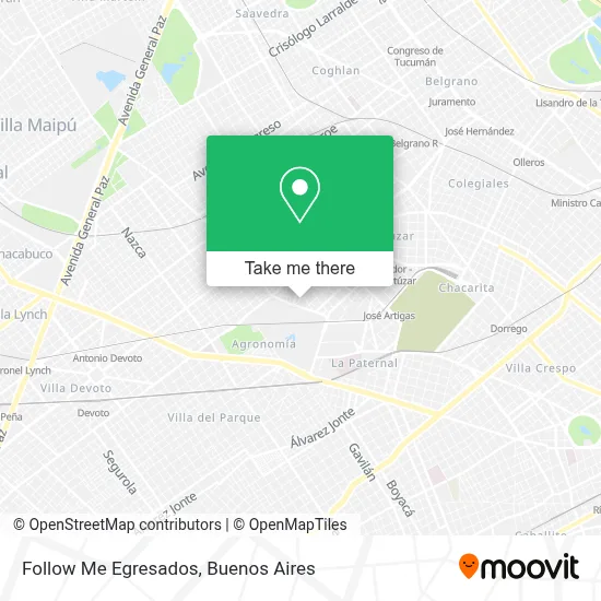 Follow Me Egresados map