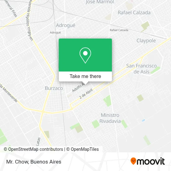 Mr.Chow map