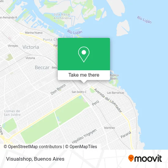 Visualshop map
