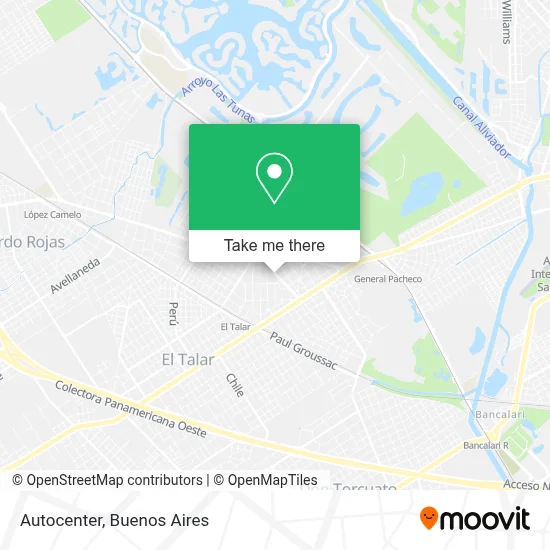 Autocenter map