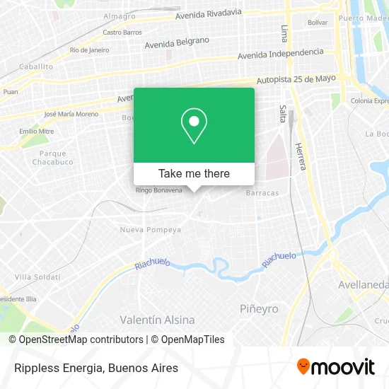 Rippless Energia map