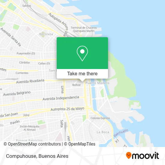 Compuhouse map