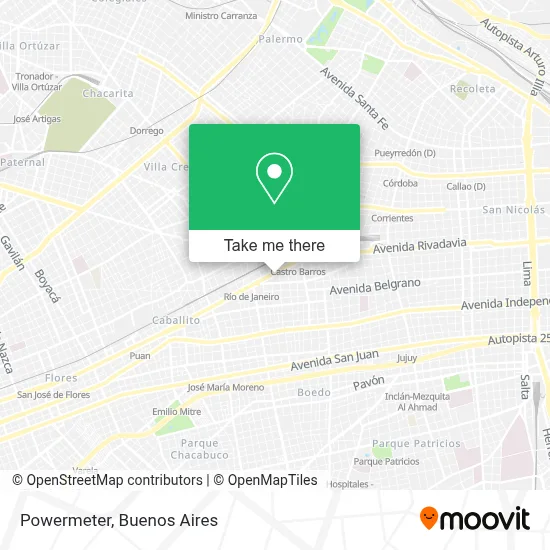 Powermeter map