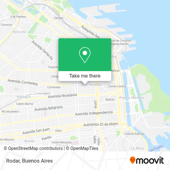 Rodar map