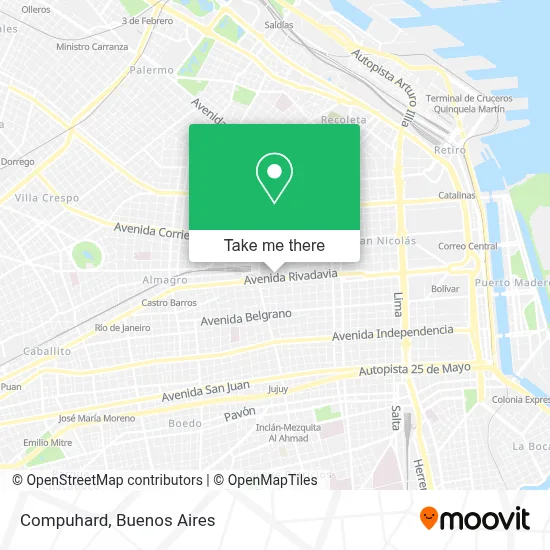 Compuhard map