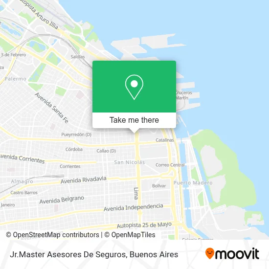 Jr.Master Asesores De Seguros map