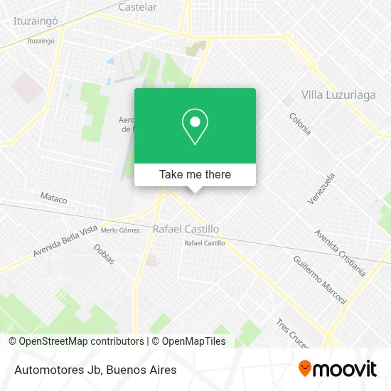 Automotores Jb map