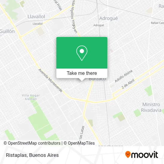Ristaplas map