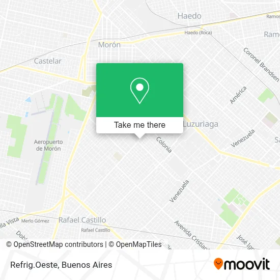 Refrig.Oeste map