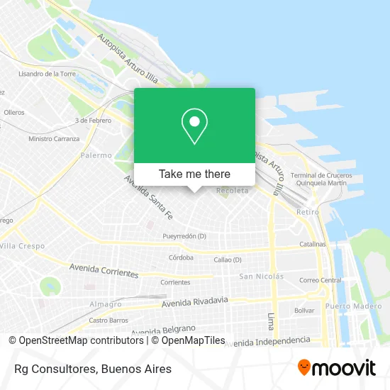 Rg Consultores map