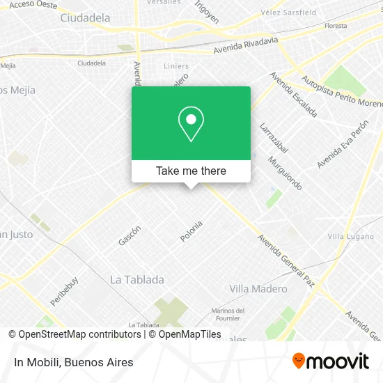 In Mobili map