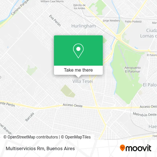 Multiservicios Rm map