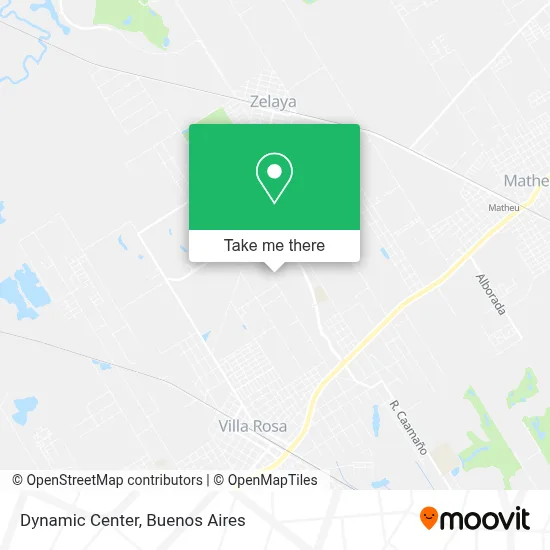 Dynamic Center map