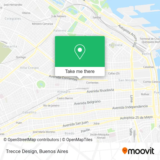 Trecce Design map
