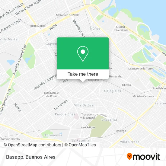 Basapp map