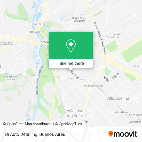 Bj Auto Detailing map