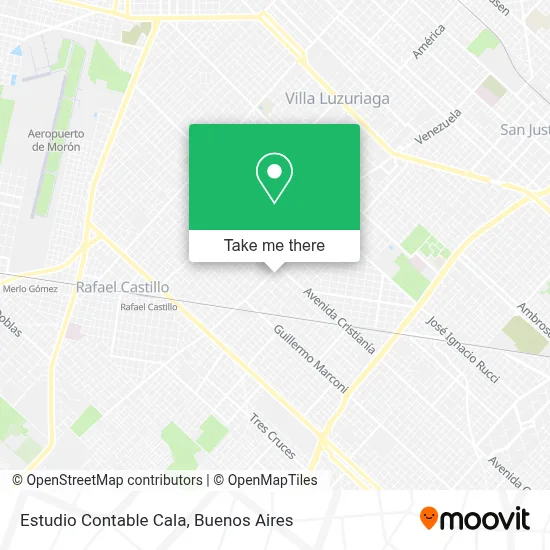 Estudio Contable Cala map