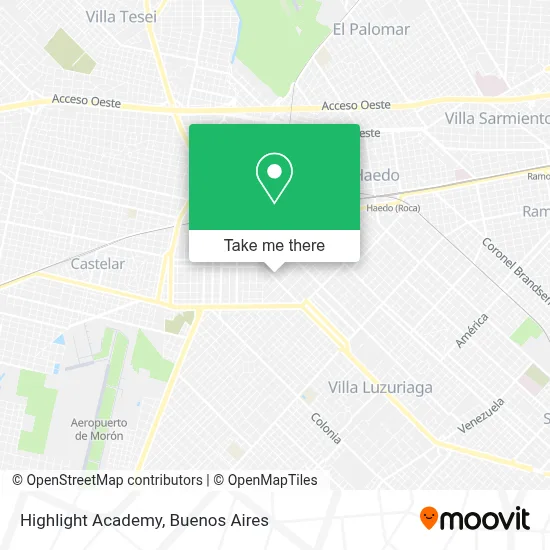 Highlight Academy map