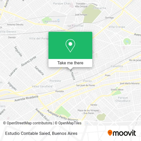 Estudio Contable Saied map