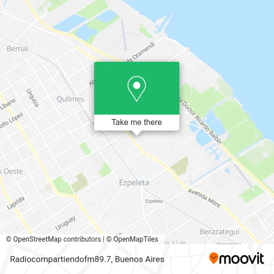 Radiocompartiendofm89.7 map