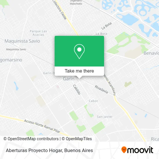 Aberturas Proyecto Hogar map