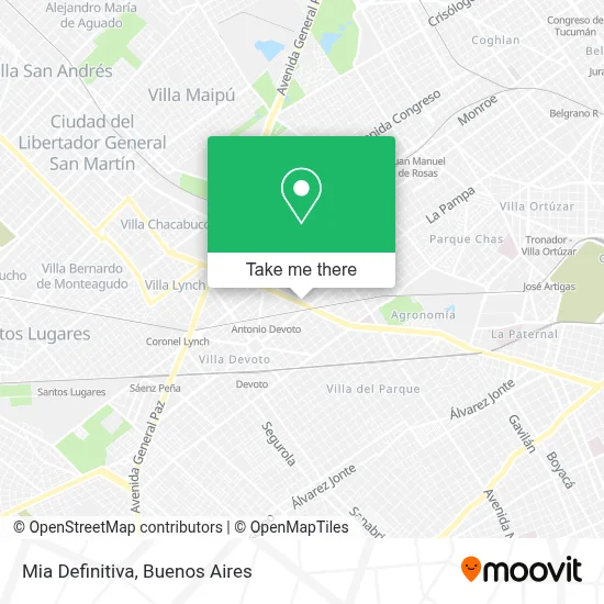 Mia Definitiva map