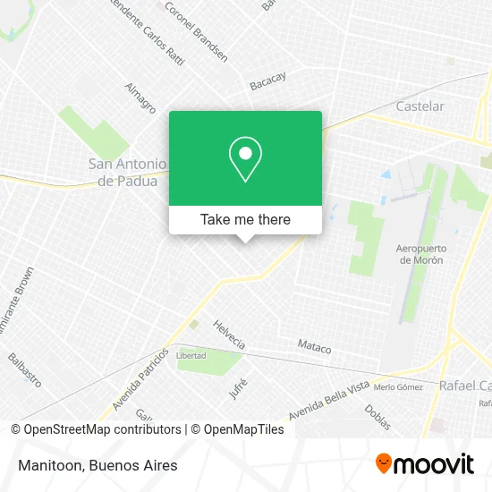 Manitoon map