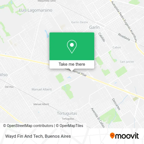 Wayd Fin And Tech map