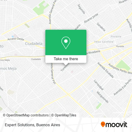 Expert Solutions map