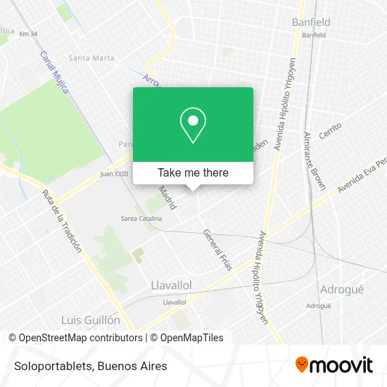 Soloportablets map