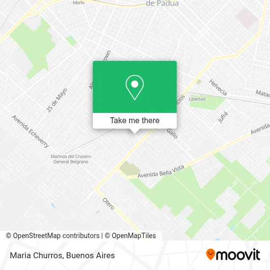 Maria Churros map