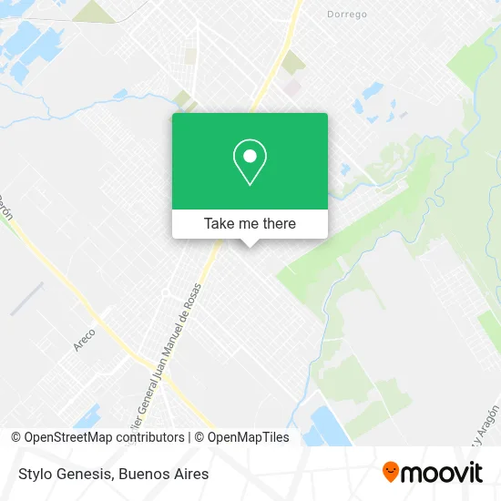Stylo Genesis map
