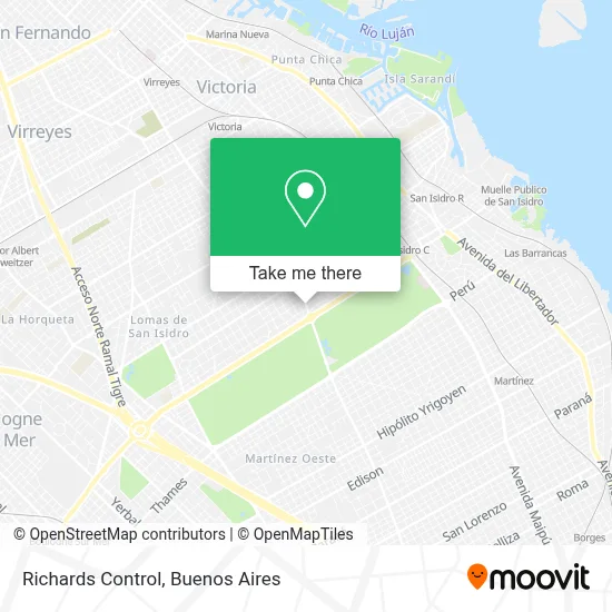 Richards Control map