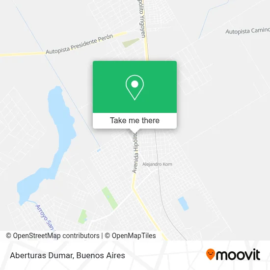 Aberturas Dumar map