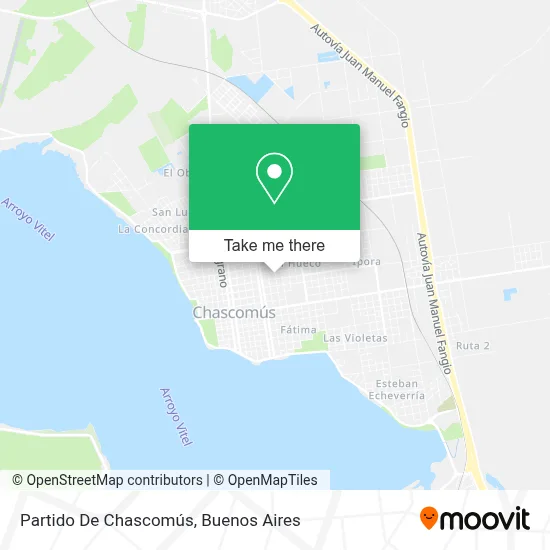 Partido De Chascomús map