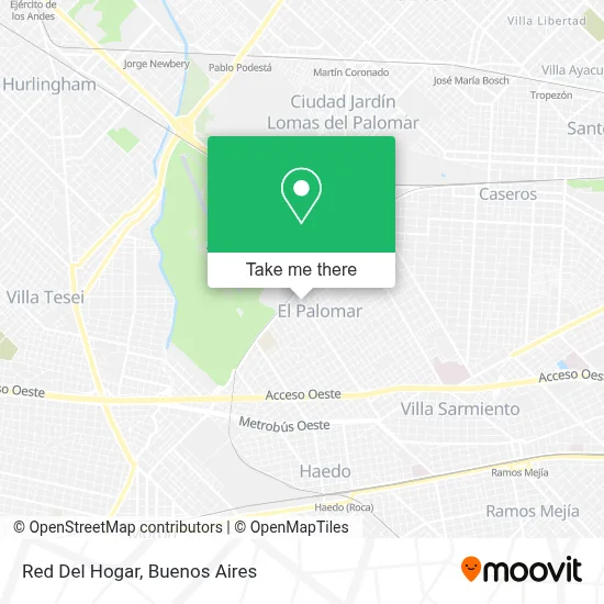 Red Del Hogar map