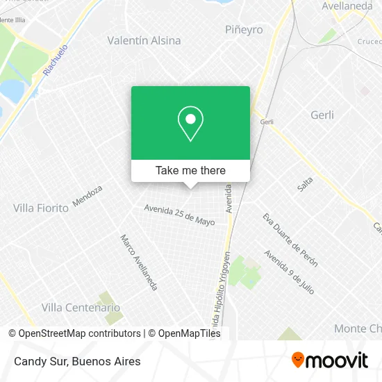 Candy Sur map